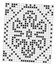 A scanned punch card